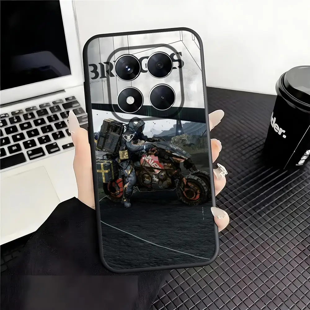 Фото Чехол для телефона HOT GAME Death Stranding, мягкий черный чехол для Redmi Note15 11 12 13 14Pro Plus S 5G 14C A3 №2