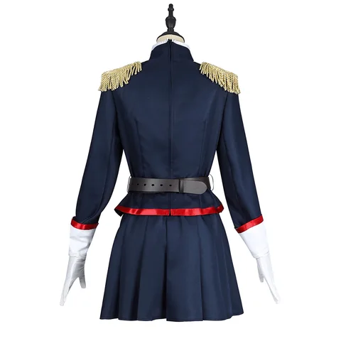 Kyouka Uzen Косплей Костюм Парик Аниме Mato Seihei No Slave Himari Azuma Униформа Шляпа Розовые Волосы Цепочки Солдат Антидемон Корпус