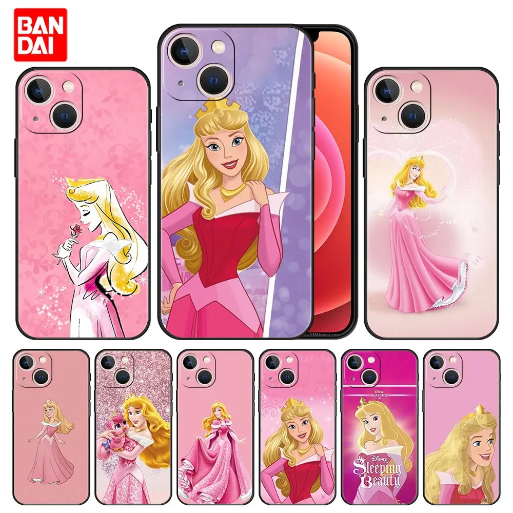 

Cover Case for iPhone 11 12 13 Pro Max SE 2020 11pro 12pro 13pro Mini Full Japan Style Coque Cell Belle Disney Princess Aurora