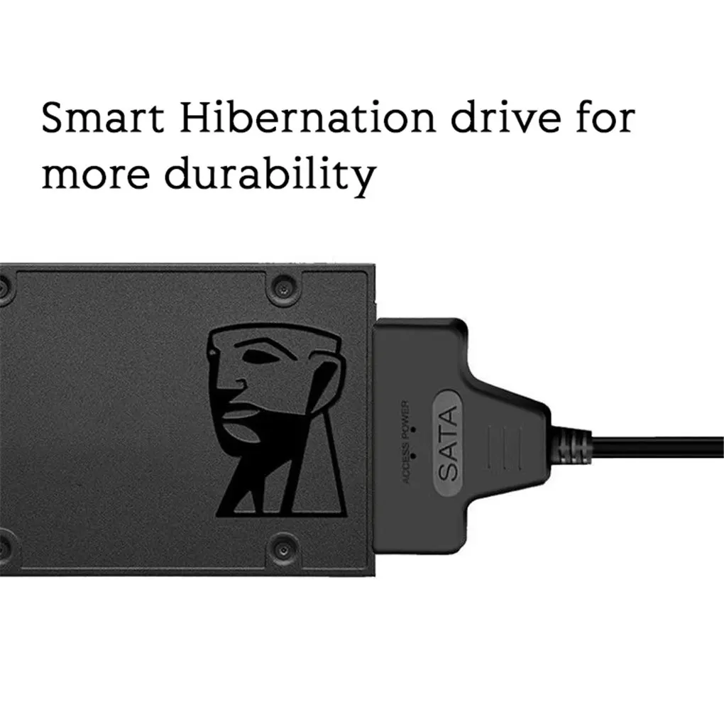 

Кабель-переходник SATA-USB 3,0, внешний конвертер для компьютера, 2,5 дюйма, Кабель-адаптер для жесткого диска SSD SATA-USB
