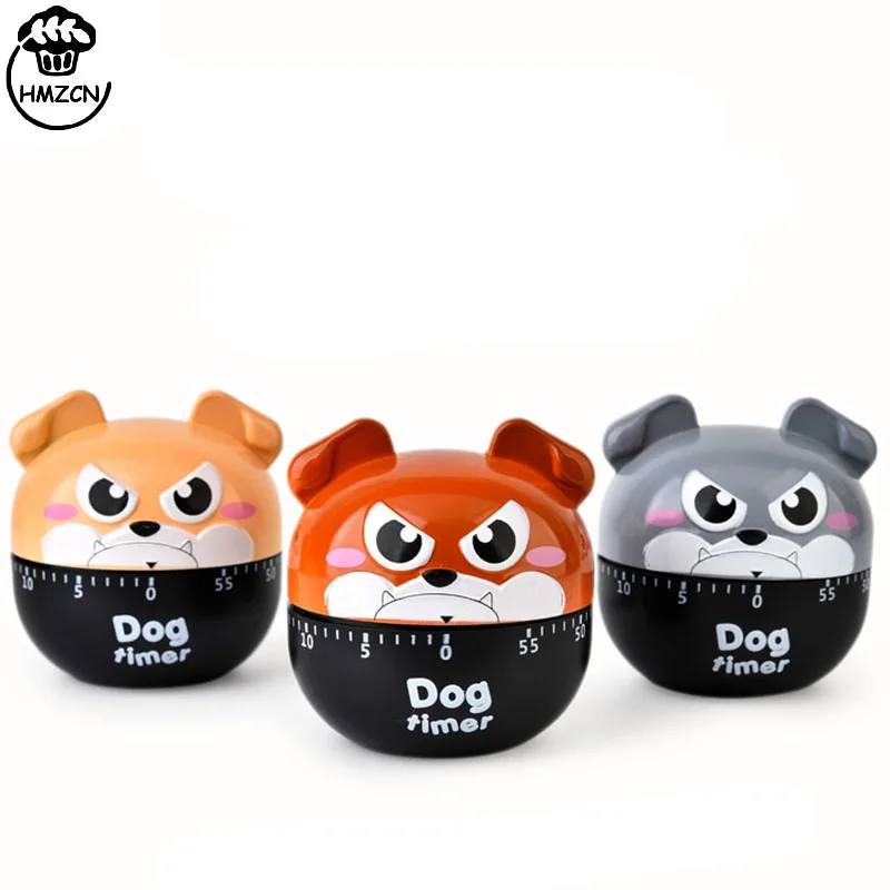 

Funny Timer Creative Cute Cartoon Animals Mechanical Timer 60 Minutes Kitchen Cooking Baking Helper Child Study Home Timer