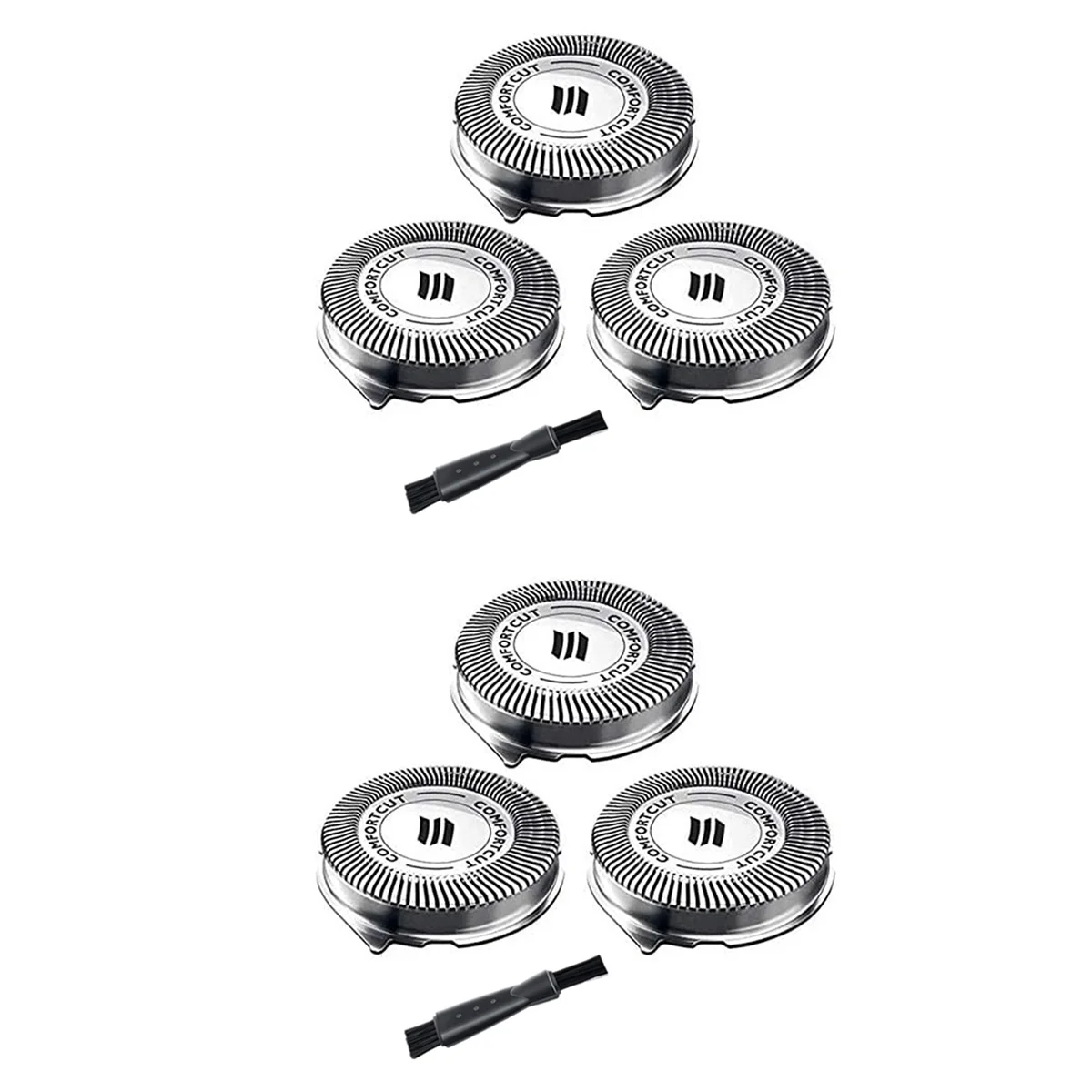 

Сменные головки 6x SH30 для бритвенных станков серии 3000, 2000, 1000, бритвенные головки SH30/52