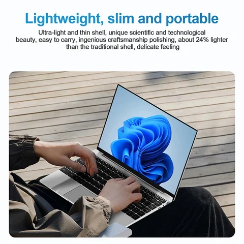 Новый ноутбук Intel Core i9 8950HK Windows 11, 16 ГБ ОЗУ, 2 ТБ SSD, портативные ноутбуки 1920*1080P, 14,1-дюймовый игровой ноутбук для офиса и учебы