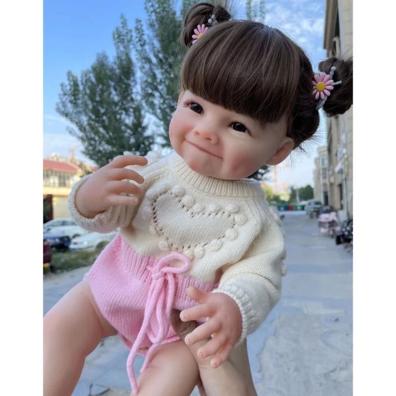 

Waterproof Reborns Toddler Girl Vinyl Soothe Kids Parenting Game Toy