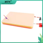 MTS сосудистый корпус инжектора, модуль имитации прокола и возврата крови, медицинский хирургический набор для тренировки швов