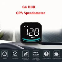 g4 auto hud gps head up display digital car speedometer on board computer speeding alarm electronic accessories for all cars