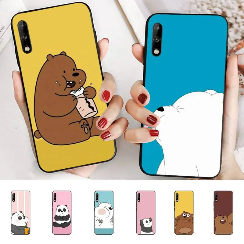 

lovely Cute Bear Phone Case For OPPO R15 R17 R11 R9 Realme7 Realme6 Realme5 Realme2 pro plus soft Cover Fundas
