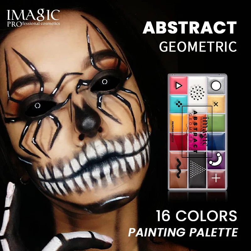 

Body Paint Oil Painting Art Halloween Party Fancy Dress Tattoo Painting Art Beauty Health Makeup Tools Flash Tattoo Face