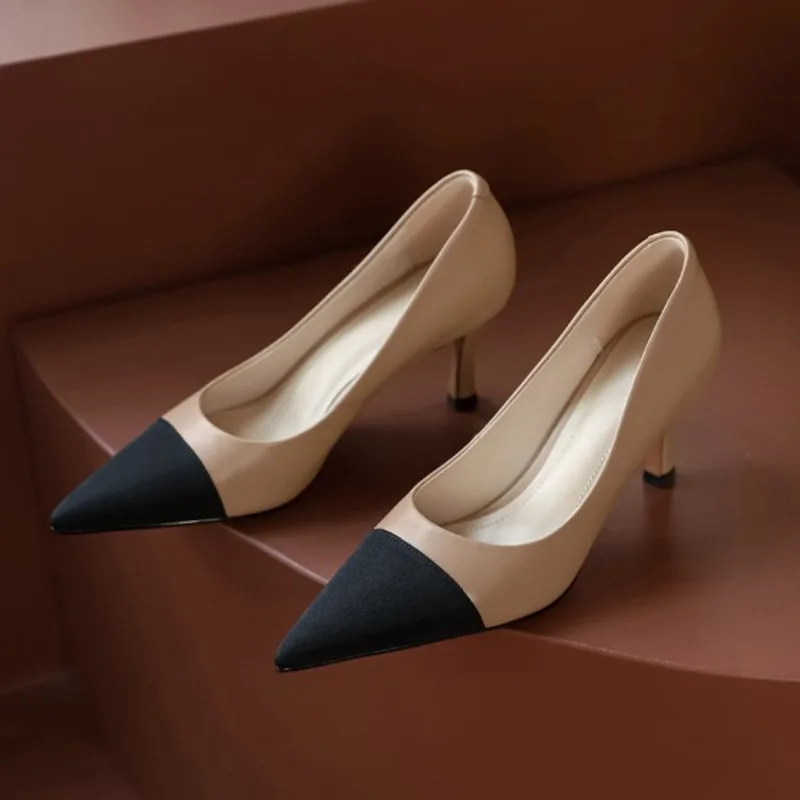 Новое поступление оптовая продажа женские туфли-лодочки на шпильках кожаные