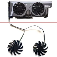 new 2pcs 75mm pld08010s12hh for msi geforce gtx 580570560560ti480465460 gtx770 video card cooling fan 0 35a cooler fans