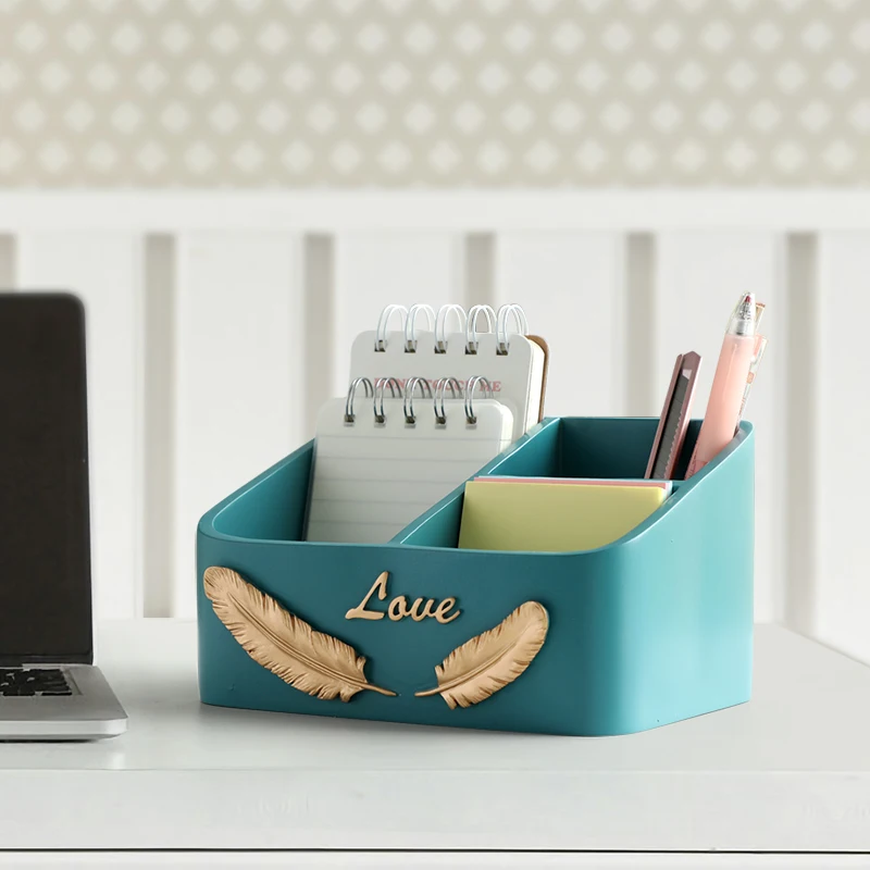 

Home decor Desk Organizer Office Table Accessories Home Organization Storage Home Office Desktop Multi-functional Storage Box