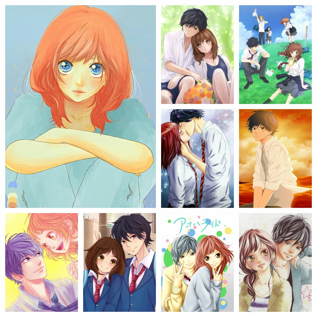 

Ao Haru Ride Anime Full Diamond Rhinestone Painting Cartoon TV Series Wall Art Cross Stitch Embroidery Picture Mosaic Home Decor