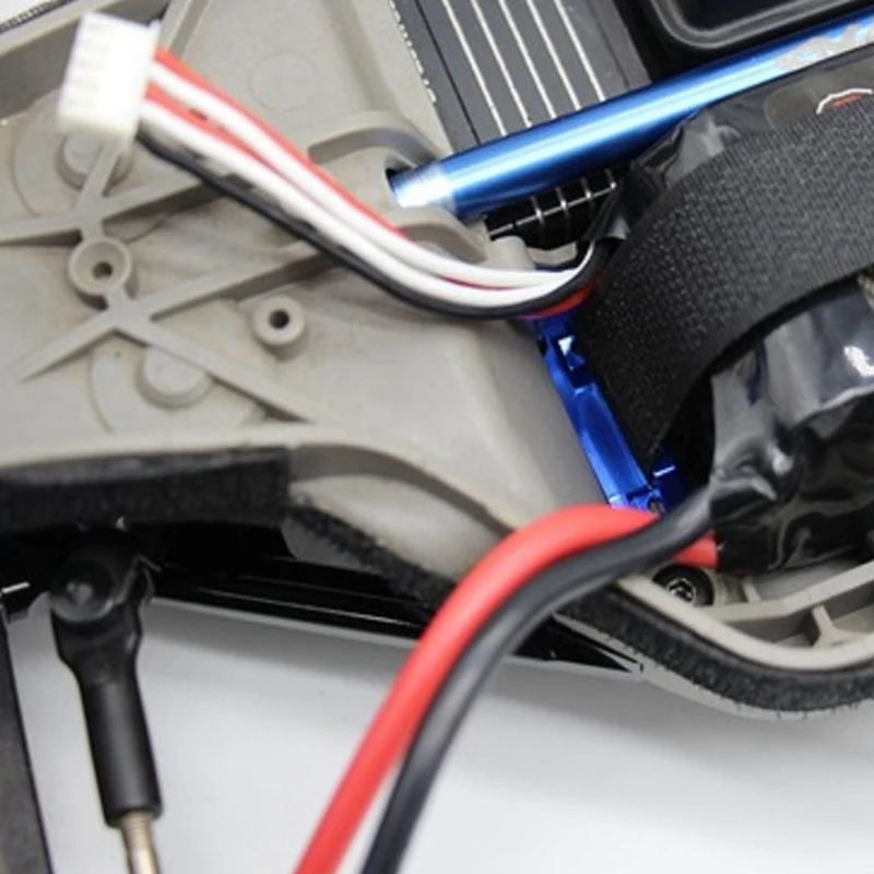 Металлический держатель батареи с ремешком для Trax 1/10 Maxx Small X