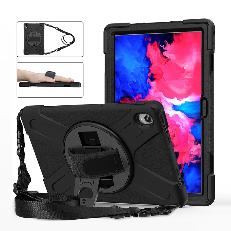 

Heavy Duty Shockproof Case For Lenovo Tab P11 TB-J606F Xiaoxin Pad 11 Pro 11.5 inch Tablet PC Kickstand Silicon Cover Cases