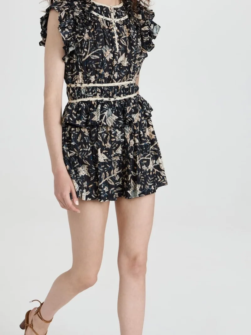 Рисунок 3 - Женский пляжный костюм с цветочным принтом