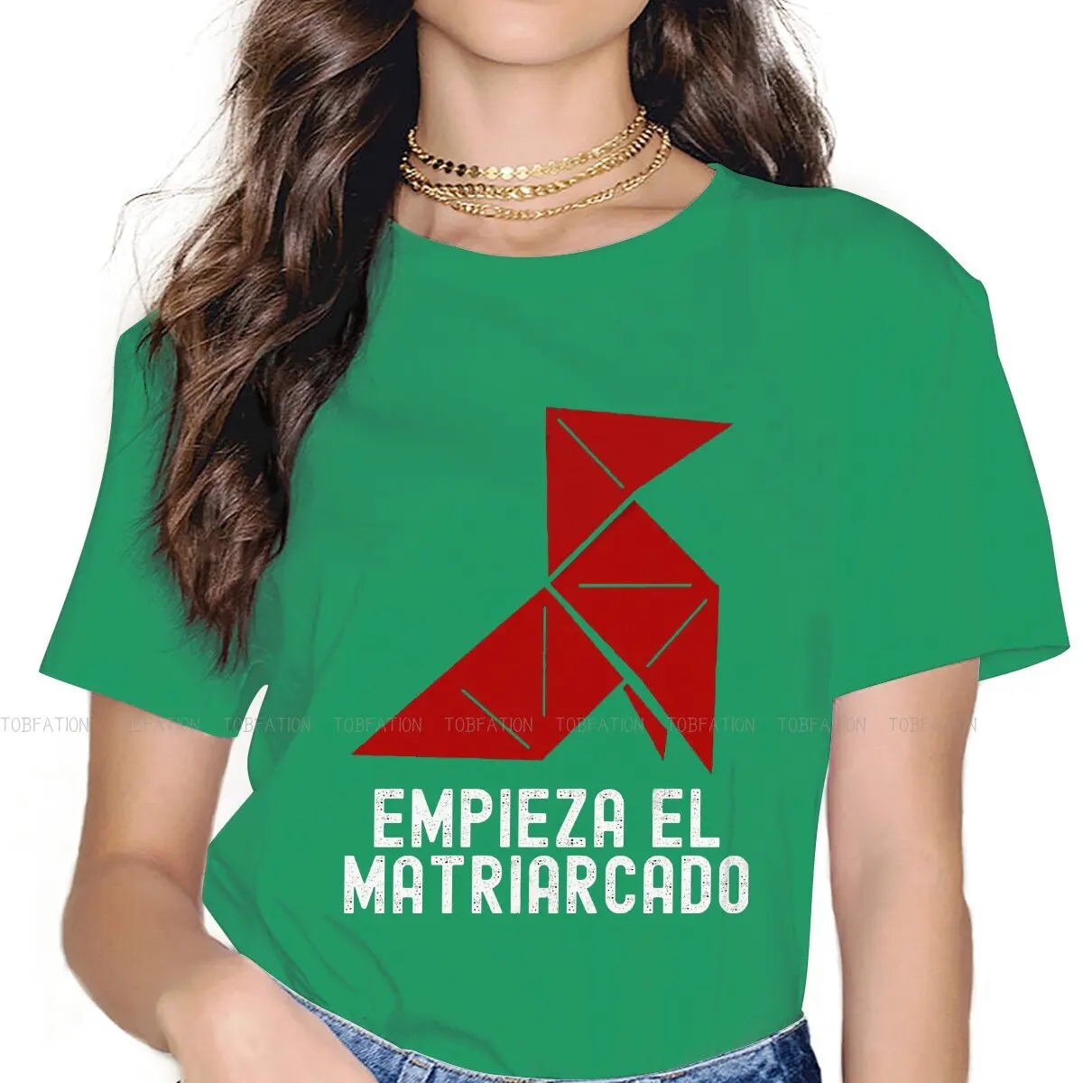

Money Heist La Casa De Papel Tokio Raquel Murillo TShirt for Woman Girl Empieza El Matriarcado 5XL Summer Tee T Shirt