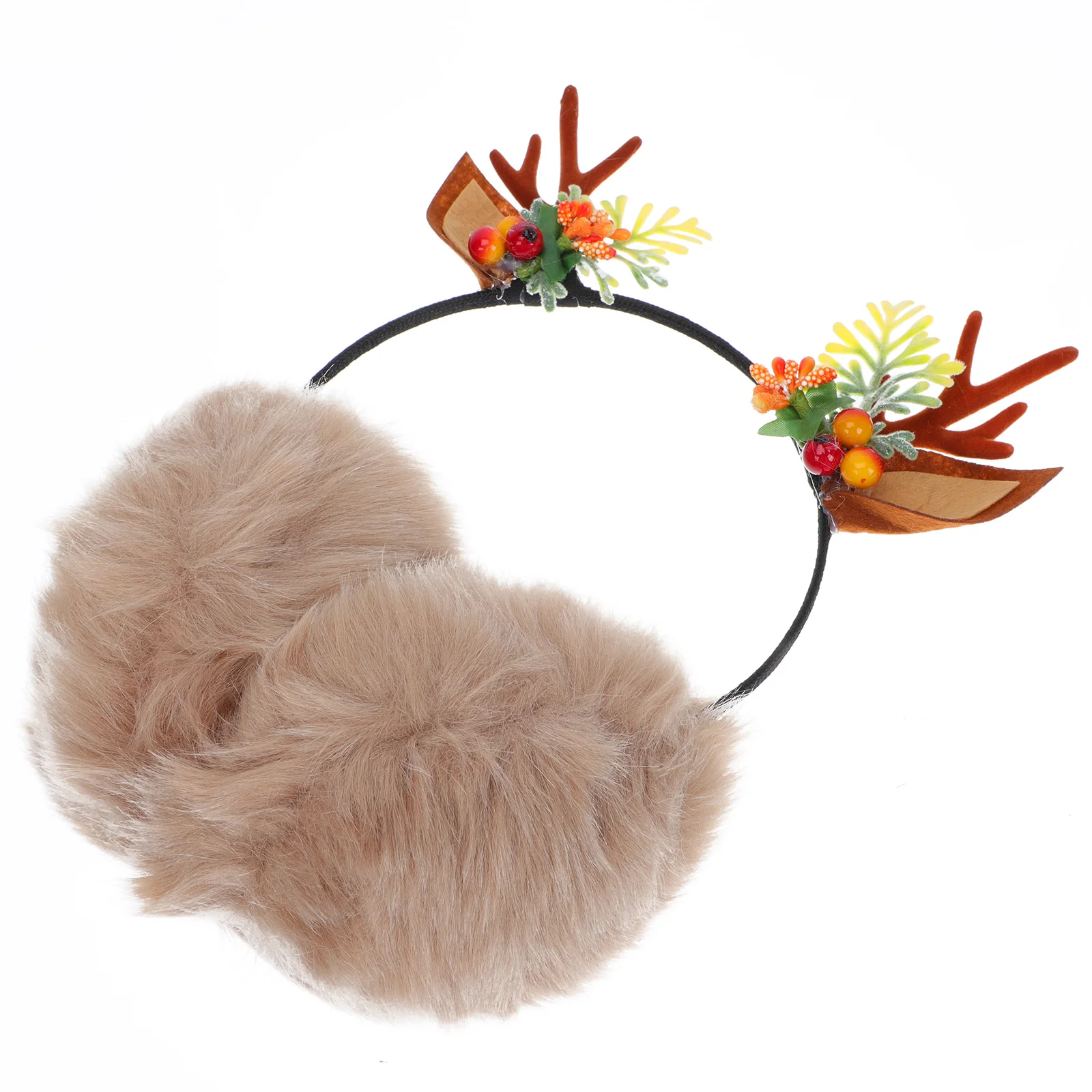 

Наушники Tab Antler, повязка на голову, тиара для девочек и взрослых, Детские скрапбуки, шубы из кроличьего меха, рождественские наушники