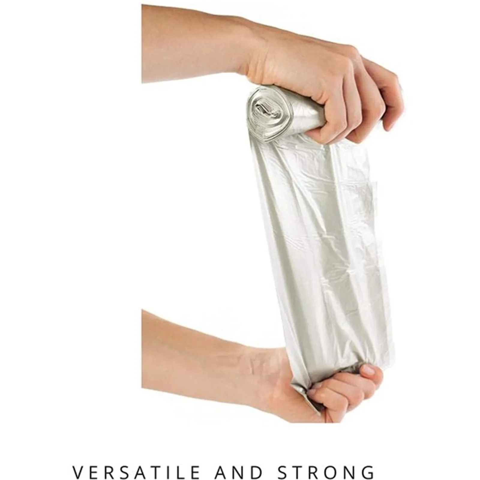 Прозрачные пластиковые мешки для мусора кухни дома офиса высокоплотные