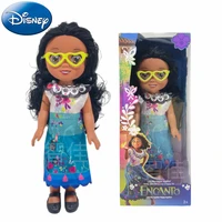 14 inches disney encanto action figures toys for children isabella mirabel model doll puppets with music kids birthday gifts