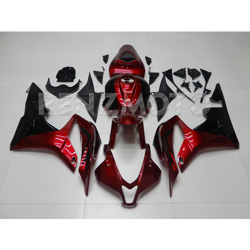 Фото Новый полный комплект обтекателей из АБС-пластика для мотоцикла CBR600RR F5 2007-2008 (красно-синий) №5