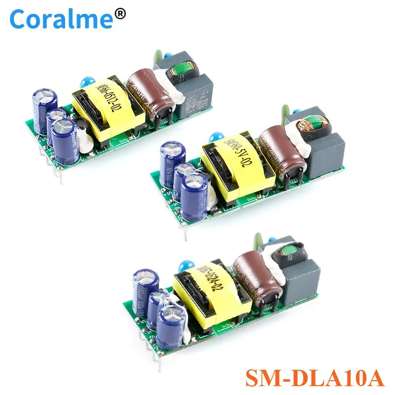 

DLA10A AC DC 10 Вт 2-канальный изолированный источник питания 5 В/5 В 5 В/12 в 5 В/24 В двойной выходной источник питания, несколько блоков питания