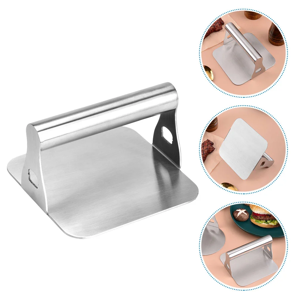 

Handle Burger Patty Press Burger Press Tool Metal Burger Press Smasher Kitchen Supply