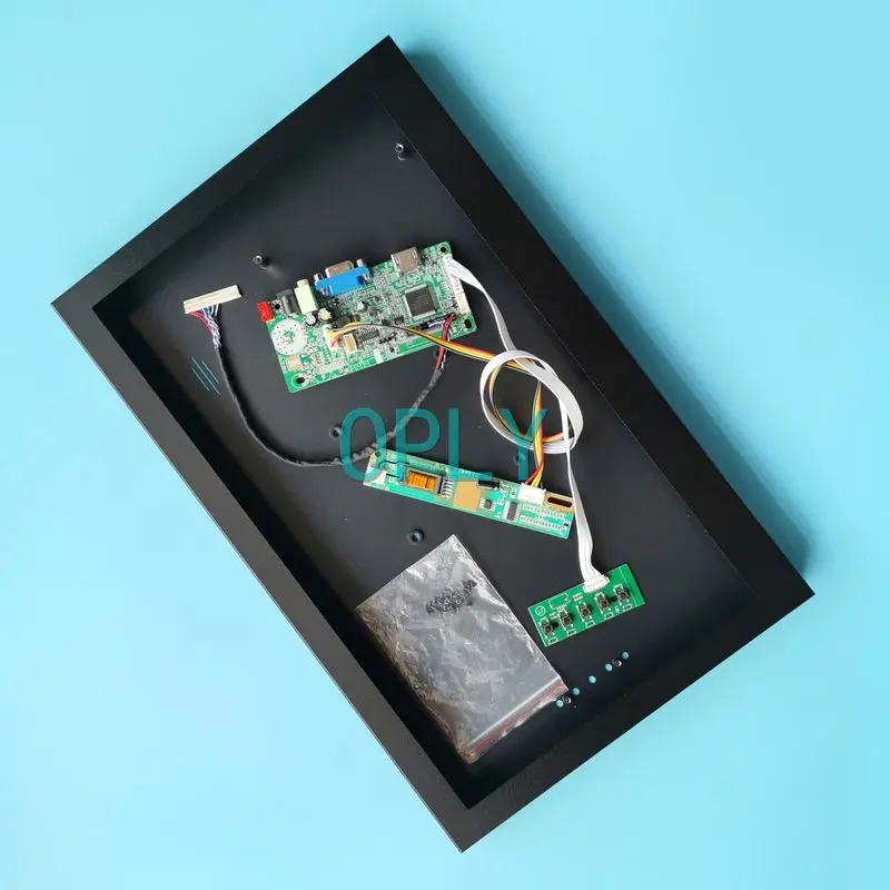 

For LP154WX2 LP154WX4 LP154WX5 DIY Kit 15.4" 1CCFL LCD Display 58C Controller Drive Board+Metal Case 1280*800 LVDS 30 Pin