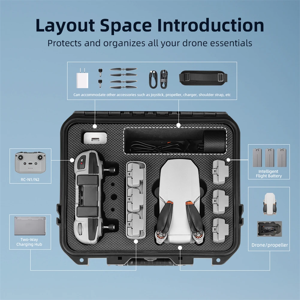 Чехол для переноски водонепроницаемый устойчивый к давлению чехол хранения