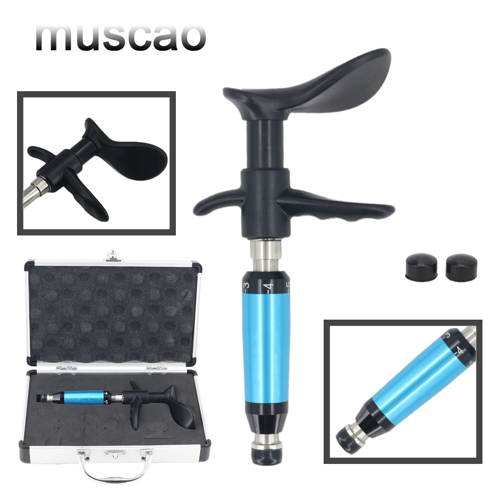 

New Portable Manual Chiropractic Activation Gun Adjusting Therapy Adjustable Spine Corrector Health Care Manual Massage Gun