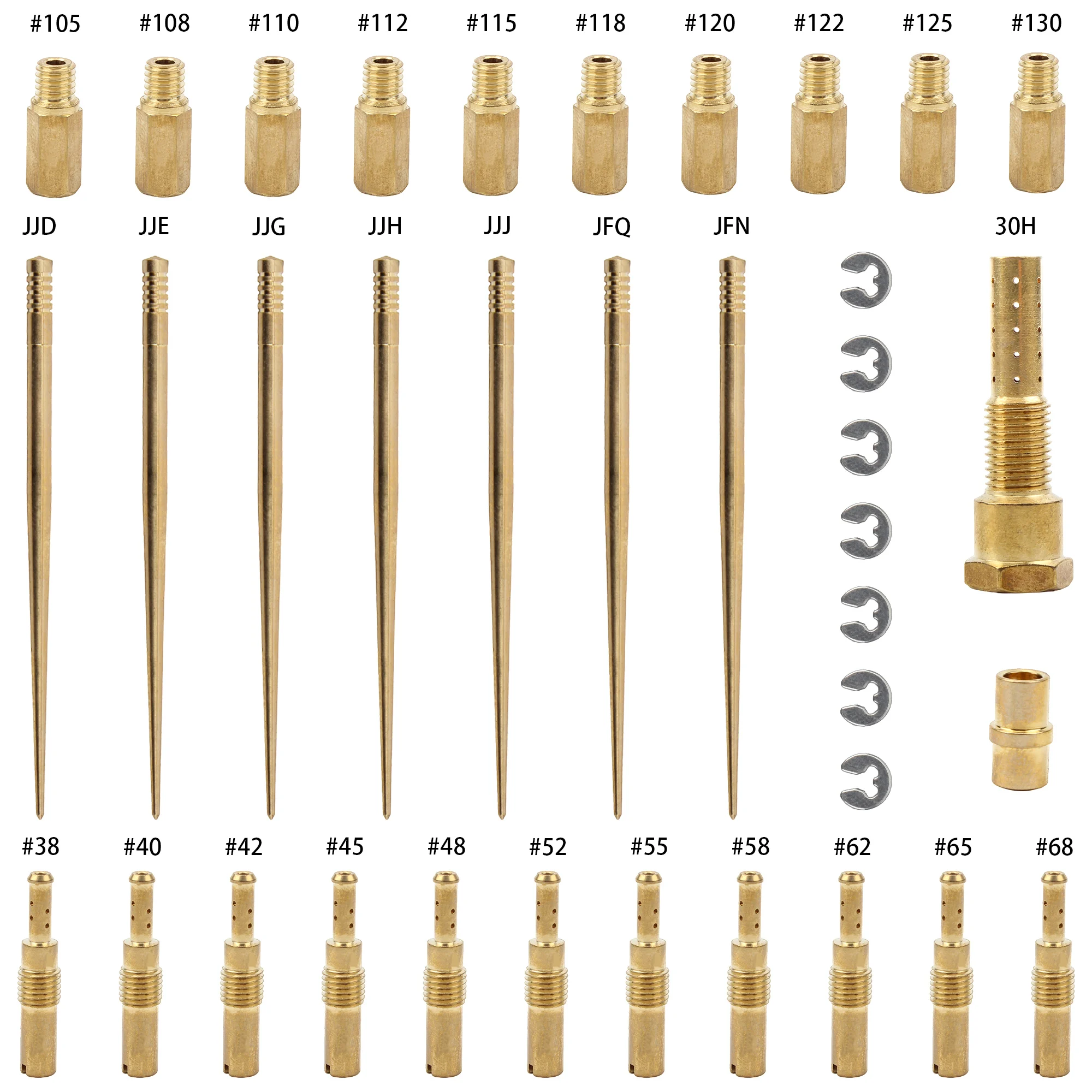

Ремкомплекты карбюратора мотоцикла для Keihin PE 26-28 PWK 21 24 26 28 30 32 34 мм, слайд-игла для карбюратора, пилотная главная жиклера Niddle House