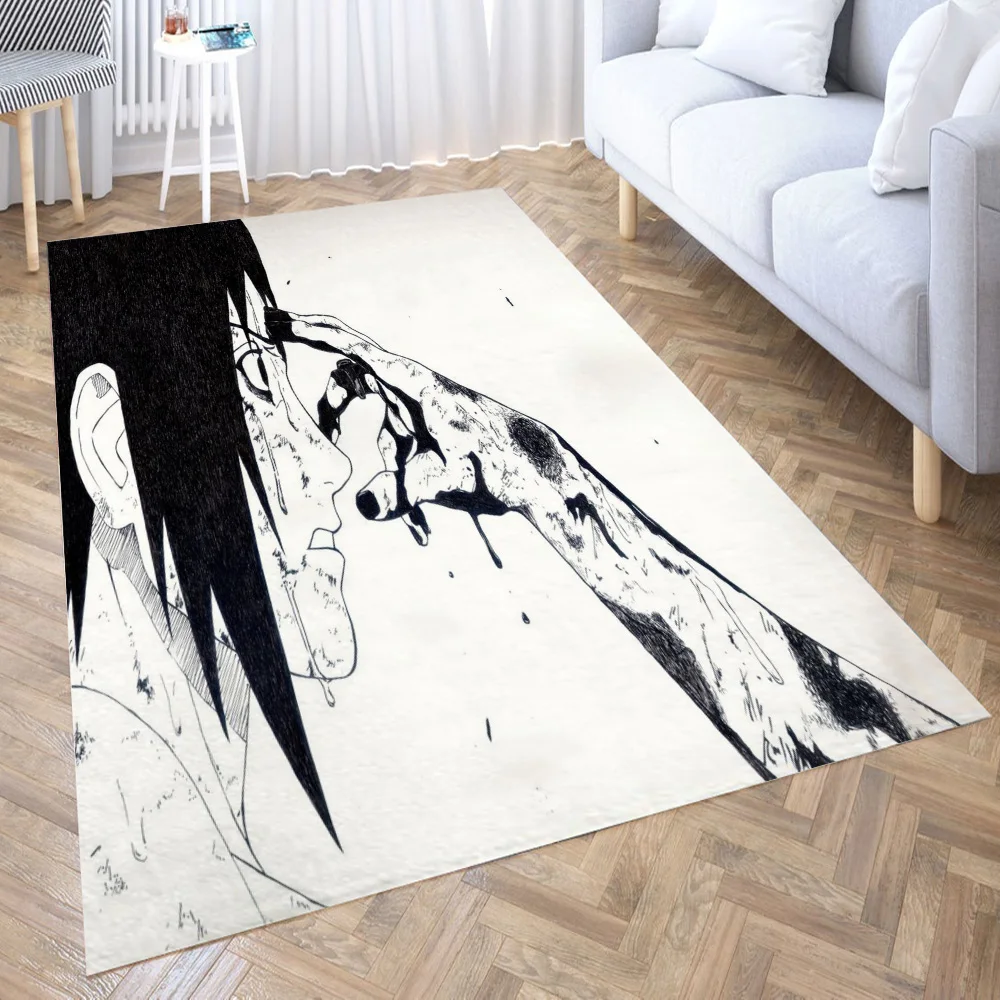 

itachi farewell sasuke Area Rug for Living Room Floor Mat Carpet for Bedroom Bedside Entrance Doormat Anti-slip Home Decor