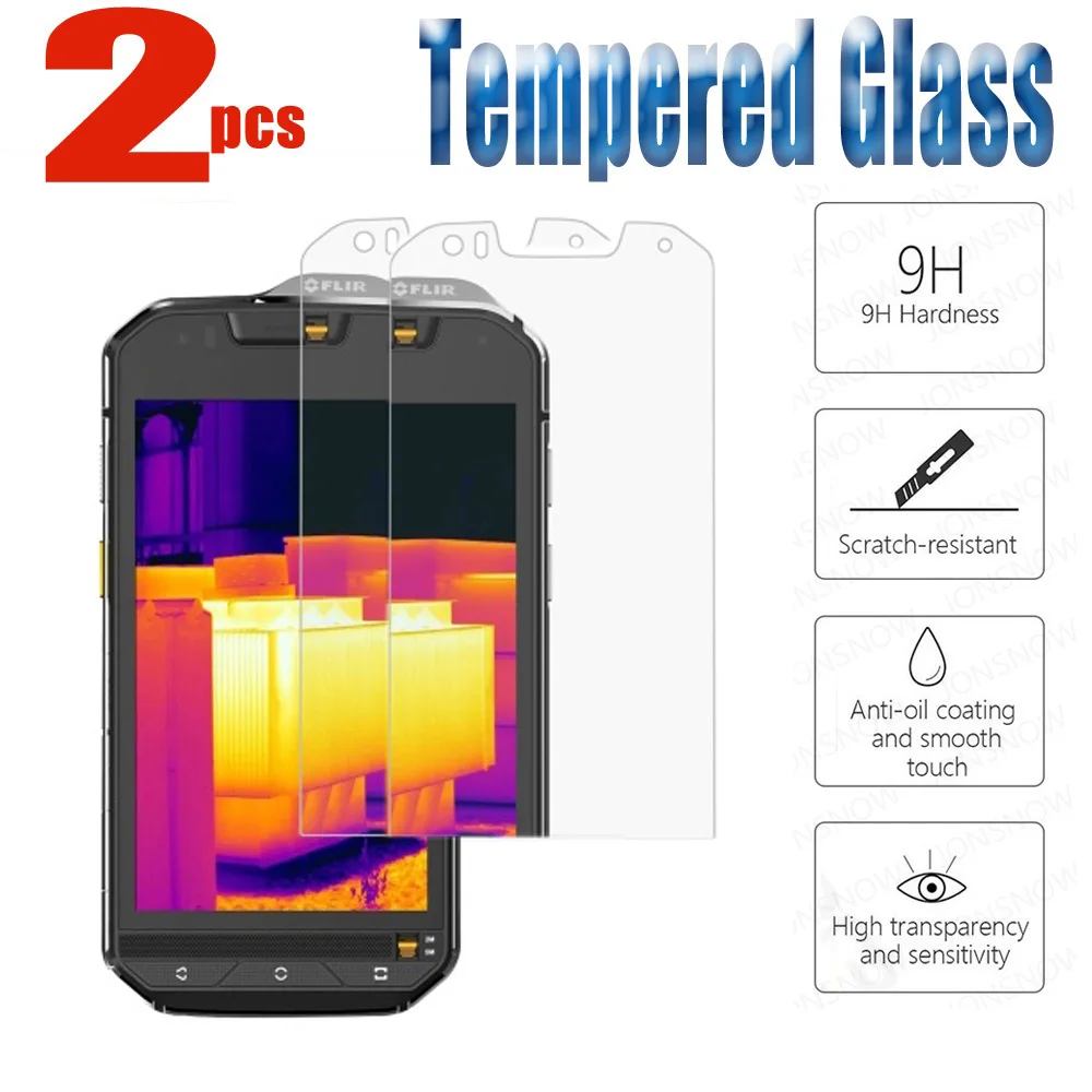 

2pcs Tempered Glass for Cat S60 4.7inch 9H 2.5D Protective Film Explosion-proof HD Clear LCD Screen Protector pelicula de vidro