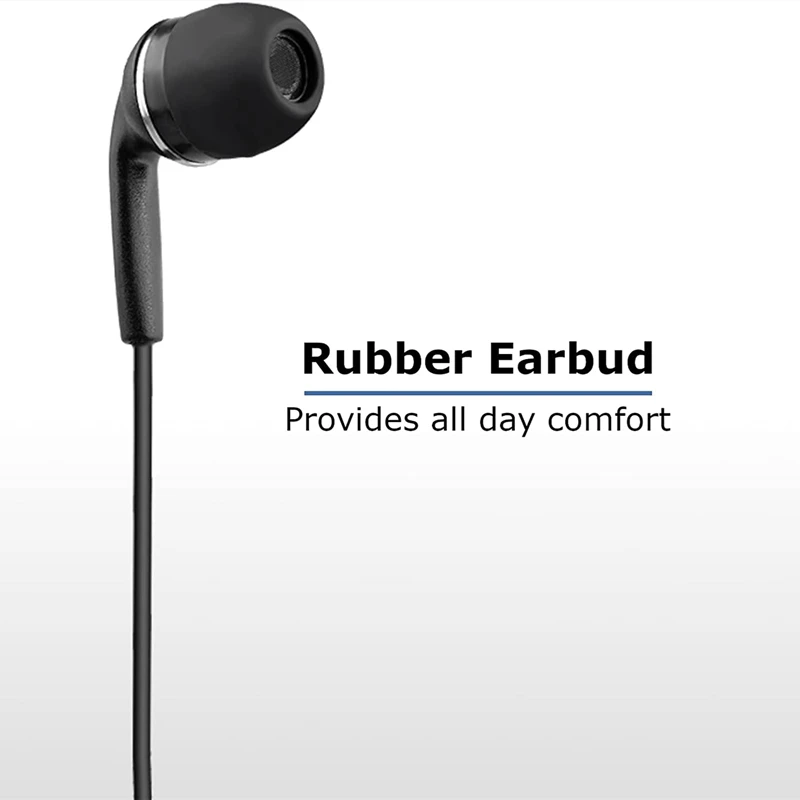 1-Wire Earbud Rubber Earpiece and Mic Headset, Compatible with Motorola Vertex Standard VX-261 EVX-261 EVX-531 EVX-534 VX-231 an