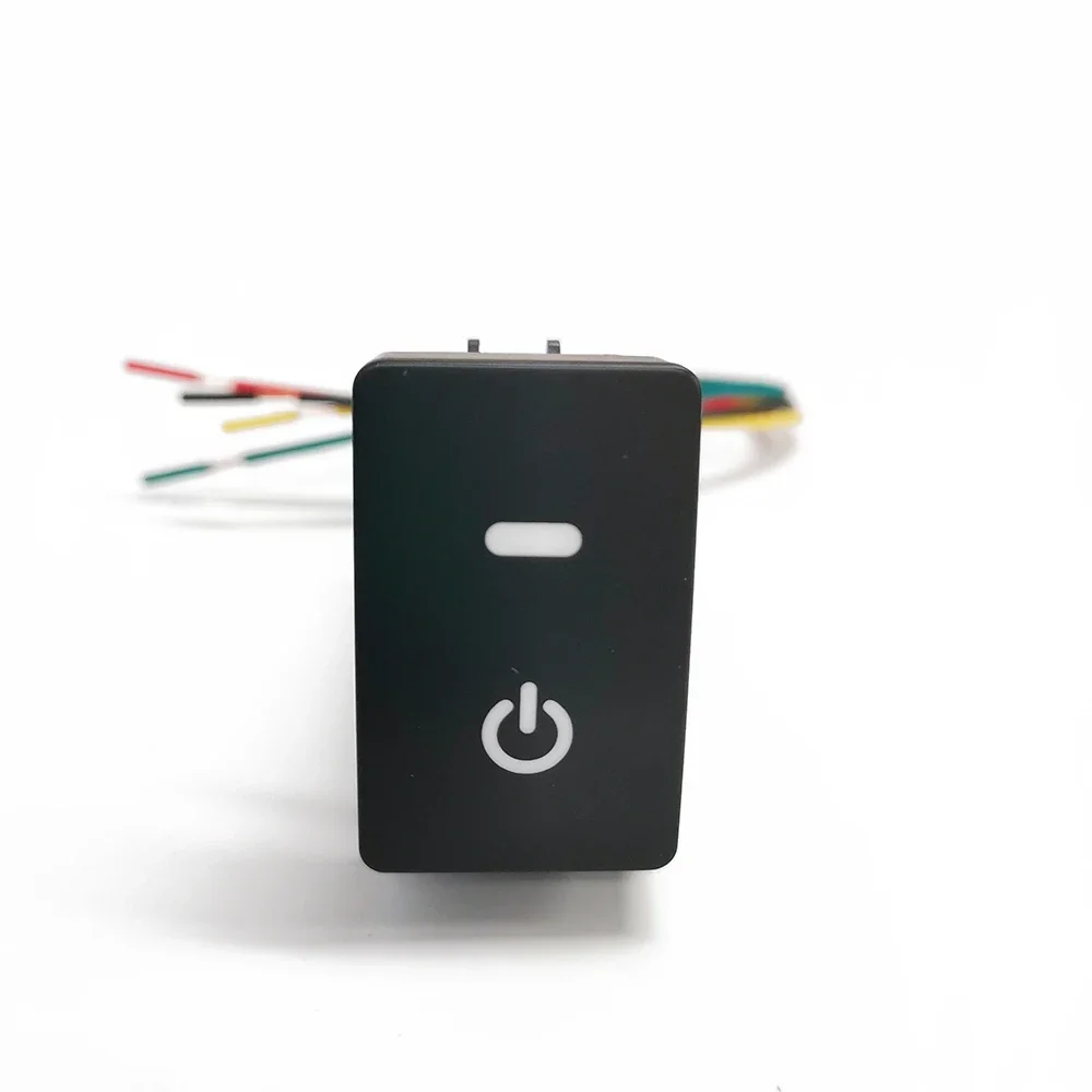 

1 шт. Автомобильные светодиодные DRL передние и задние противотуманные фары радар Музыка Кнопка питания переключатель с проводом для Honda Civic CRV 2017 - 2021 аксессуары