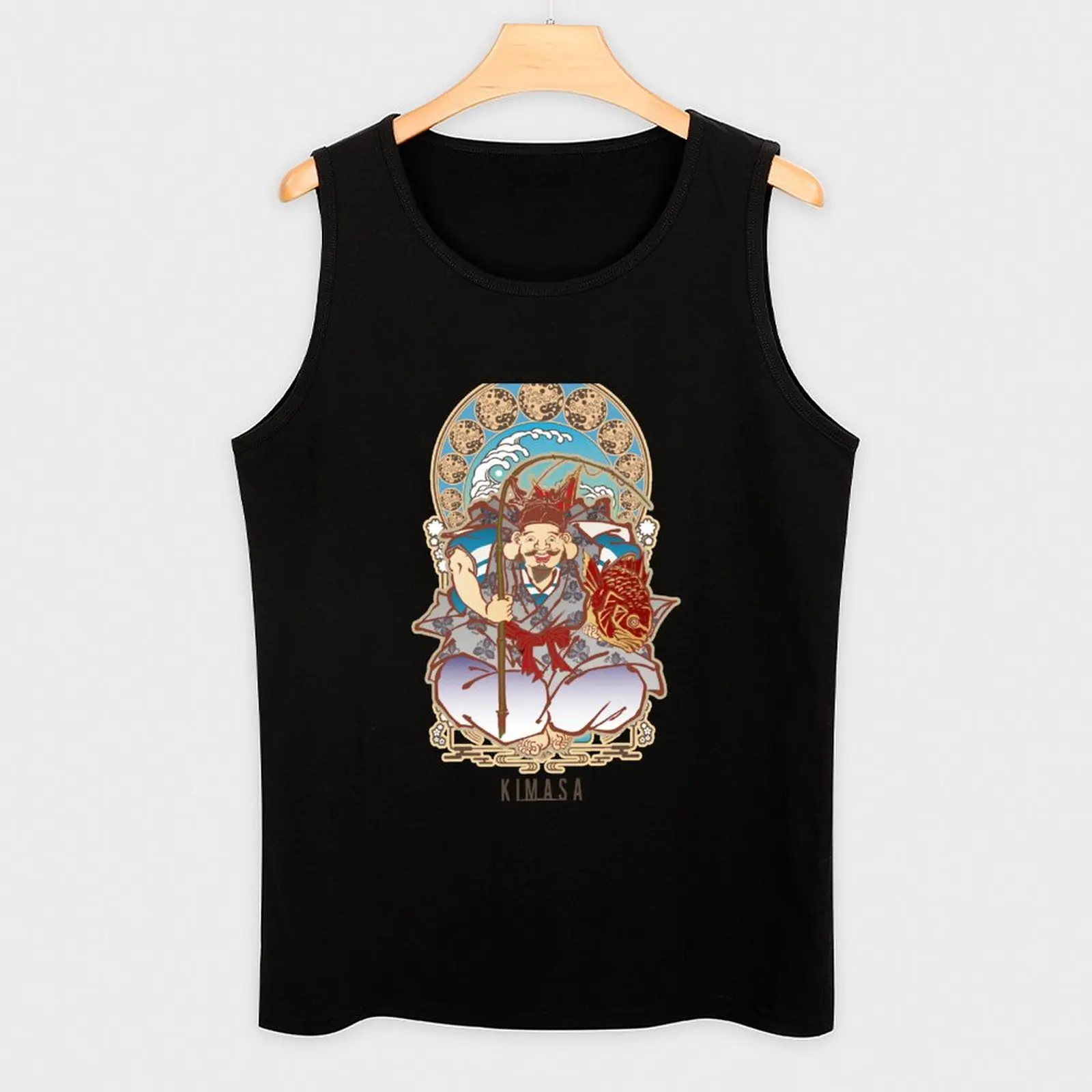 Ebisu Tank Top мужской сексуальный костюм Мужской спортзал