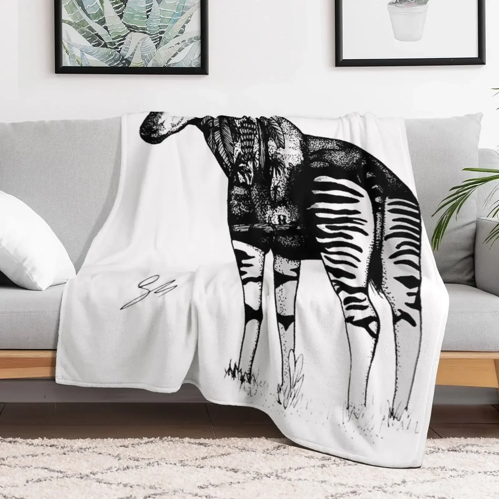 Одеяло Okapi плюшевое теплое зимнее одеяло для дивана тонкие забавные подарочные