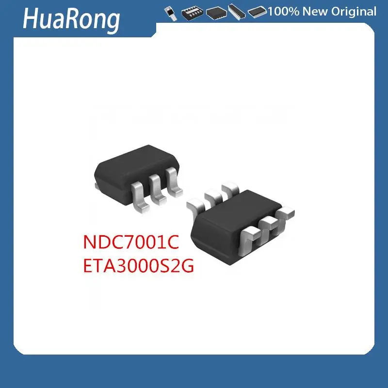 50 шт./партия NDC7001C ETA3000S2G SOT23-6