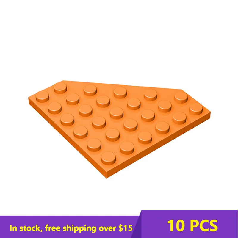 

10PCS MOC Bricks Compatible Assembles Particles 6106 6x6 for Building Blocks Parts DIY Educational High-Tech Parts Toys