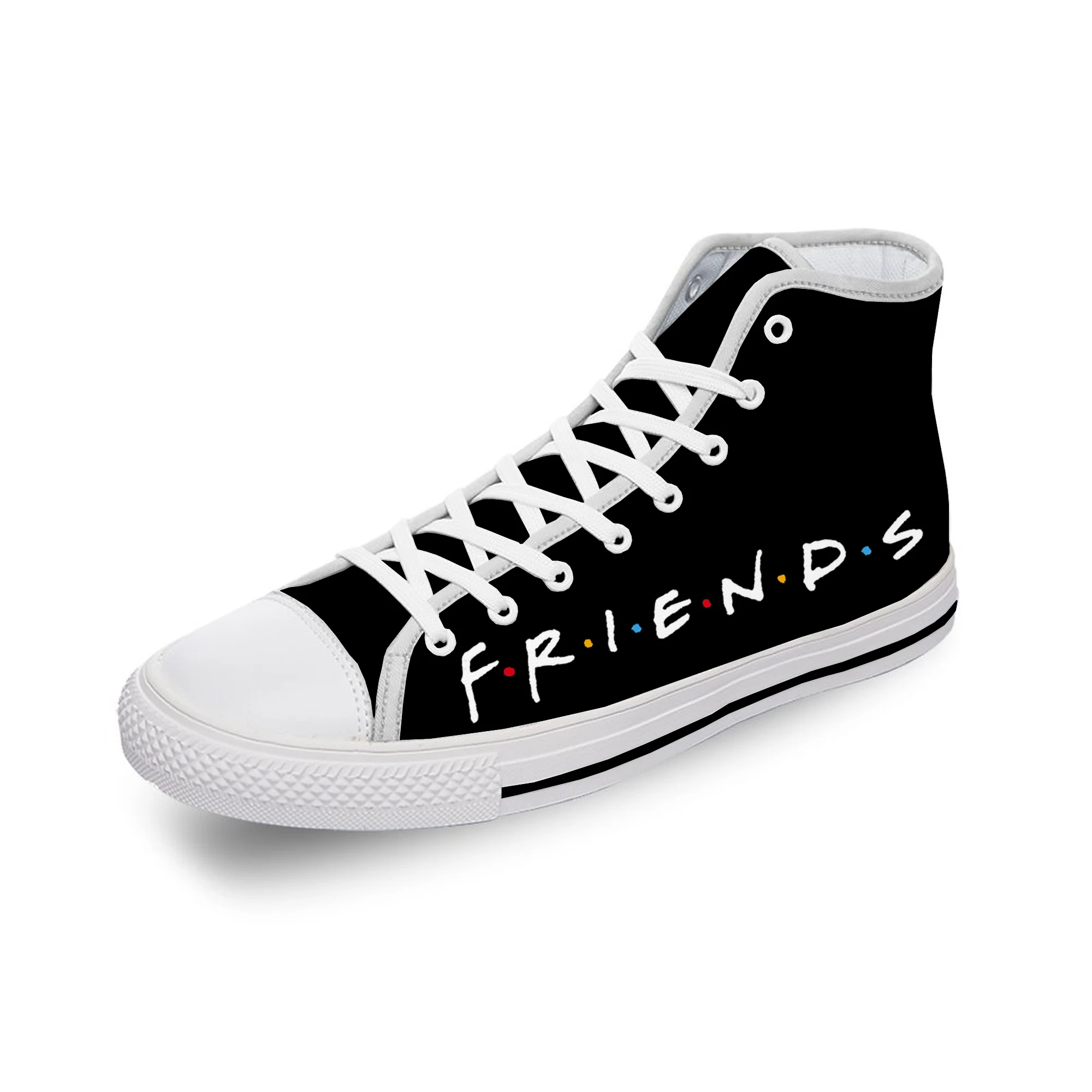 

Friends 3D Print High Top Sneakers Mens Womens Teenager Tv Show Casual Shoes Canvas Running Shoes Breathable Lightweight shoe