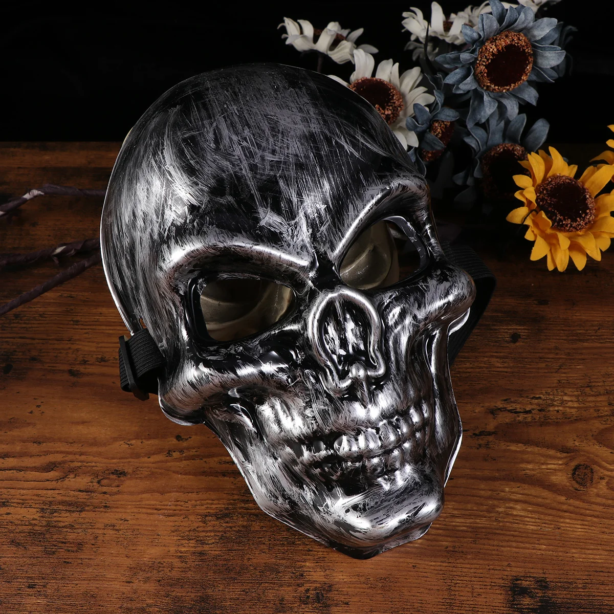 Зутистая маска Хэллоуин голова призрака костюм косплей анфас