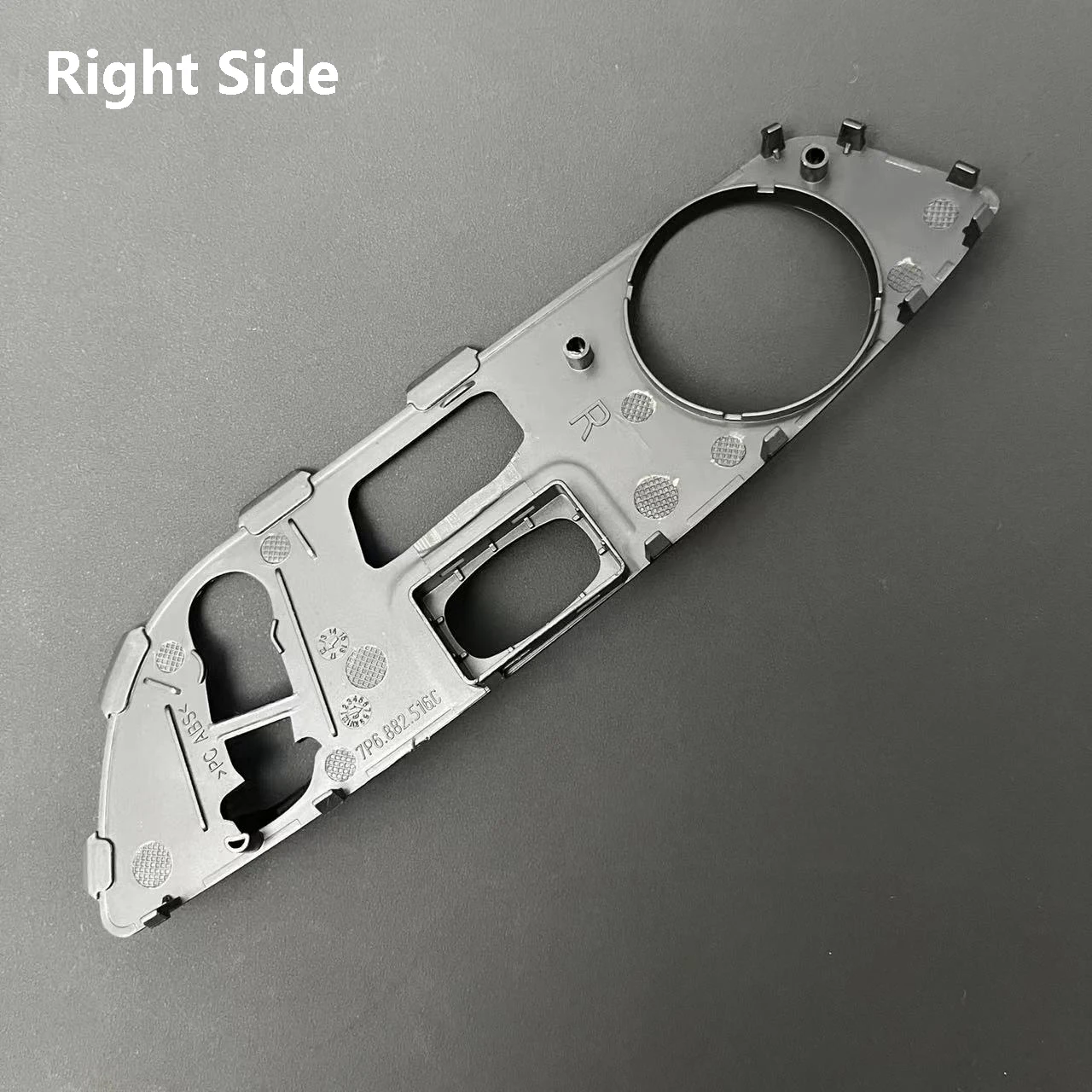 

Передний переключатель сиденья, рамка, Обложка для VW Touareg 7P R Line 2011-2018 7P6882516C9B9 7P6882515C9B9, автомобильные аксессуары