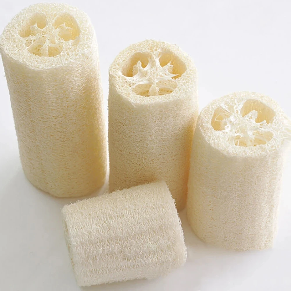 

Natural Loofah Luffa Loofa Bath Body Shower Sponge Kitchen Cleaing Scrubber Scrub Pad Cleaning Tools for Kitchen Bathroom