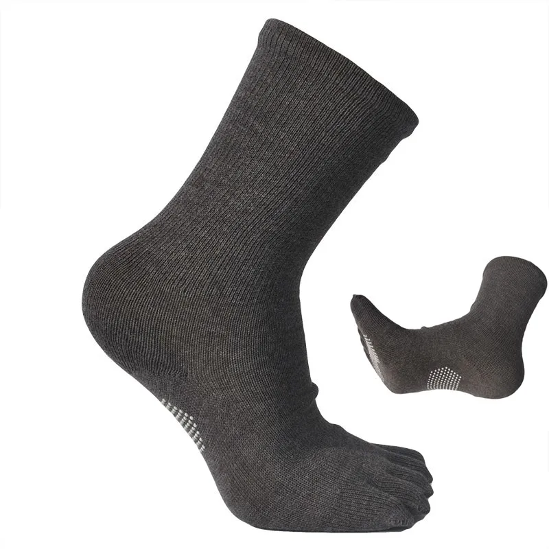 

Носки хлопковые однотонные для йоги, 3 пары