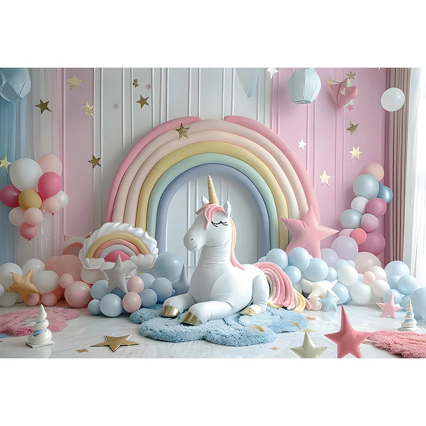 Фон Mehofond для фотосъемки с изображением единорога