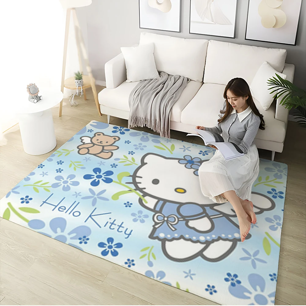 

Коврик Hello Kitty для дома, входной дверной коврик для ванной, комнатные напольные коврики, Впитывающий Коврик, нескользящий кухонный коврик