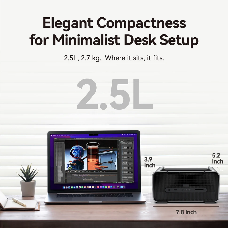 Khadas Mind Graphics GeForce RTX 4060 Ti eGPU 16 ГБ GDDR6 | AliExpress