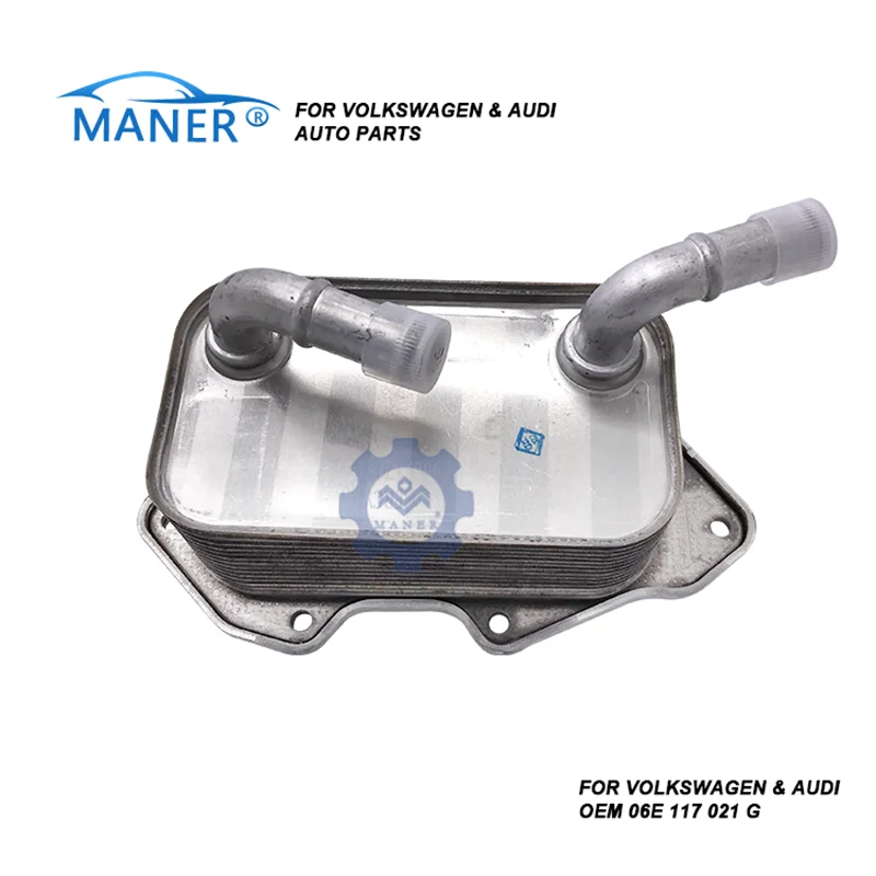 

MANERI 06E117021G Oil Cooler For VW Audi A4 A6 S4 S5 Touareg Q5 Q7 3.0 TDI 2011-2016 06E 117 021 G