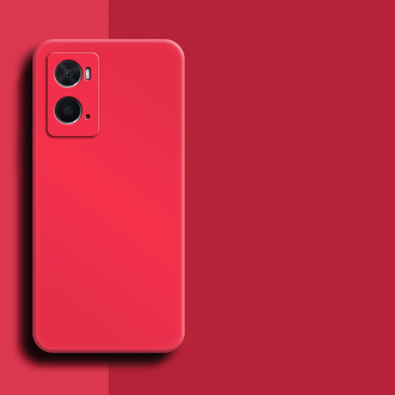 Чехол для OPPO A96 4G 6 59 дюйма оригинальный противоударный бампер из жидкого силикона