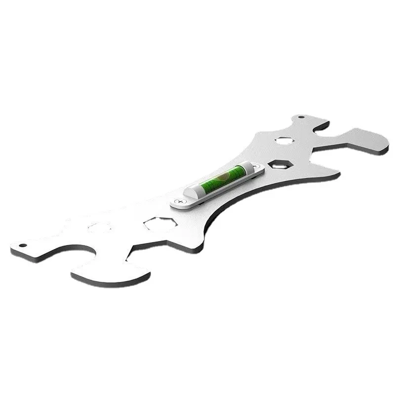 

Special Wrench Tools with Level Multifunctional Level Wrench Ruler Tool for Household Installation Tool