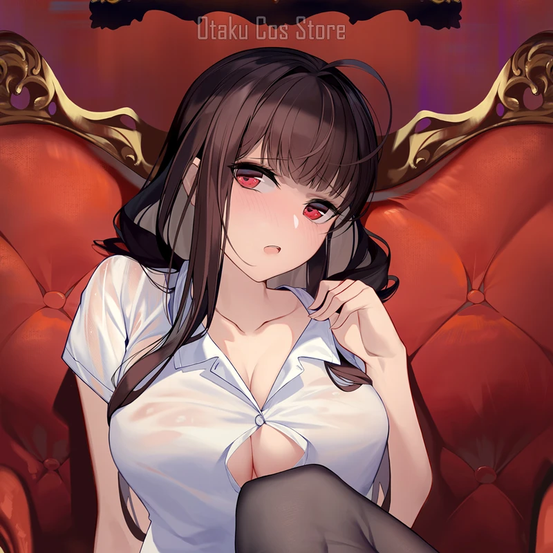 Чехол для подушки с рисунком девушек из аниме Передняя линия